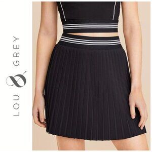 Pleated Wanderweave Skort